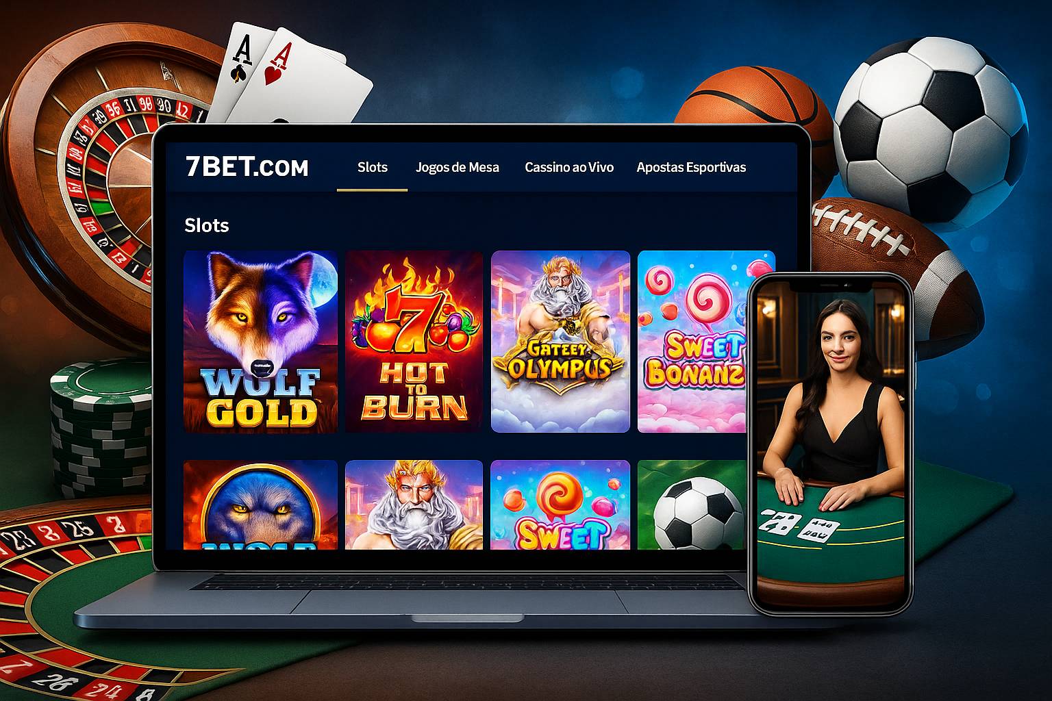 Jogos de cassino online inovadores e emocionantes na 7BET