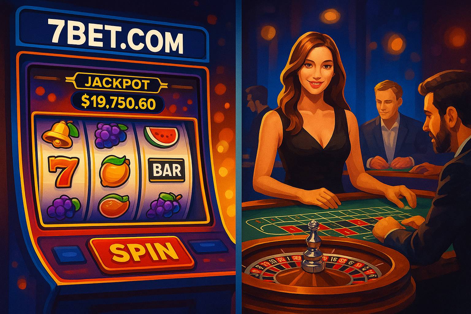 O 7BET Live Casino lança promoções regularmente